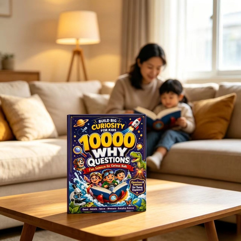Kids Education Questions - 10.000 Perguntas Porquê: Livro de Ciências