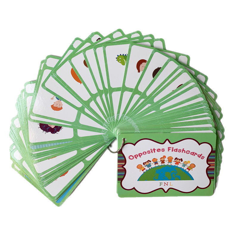 100 Cartões de Vocabulário em  - Kids Education Toys avaliação e preço
