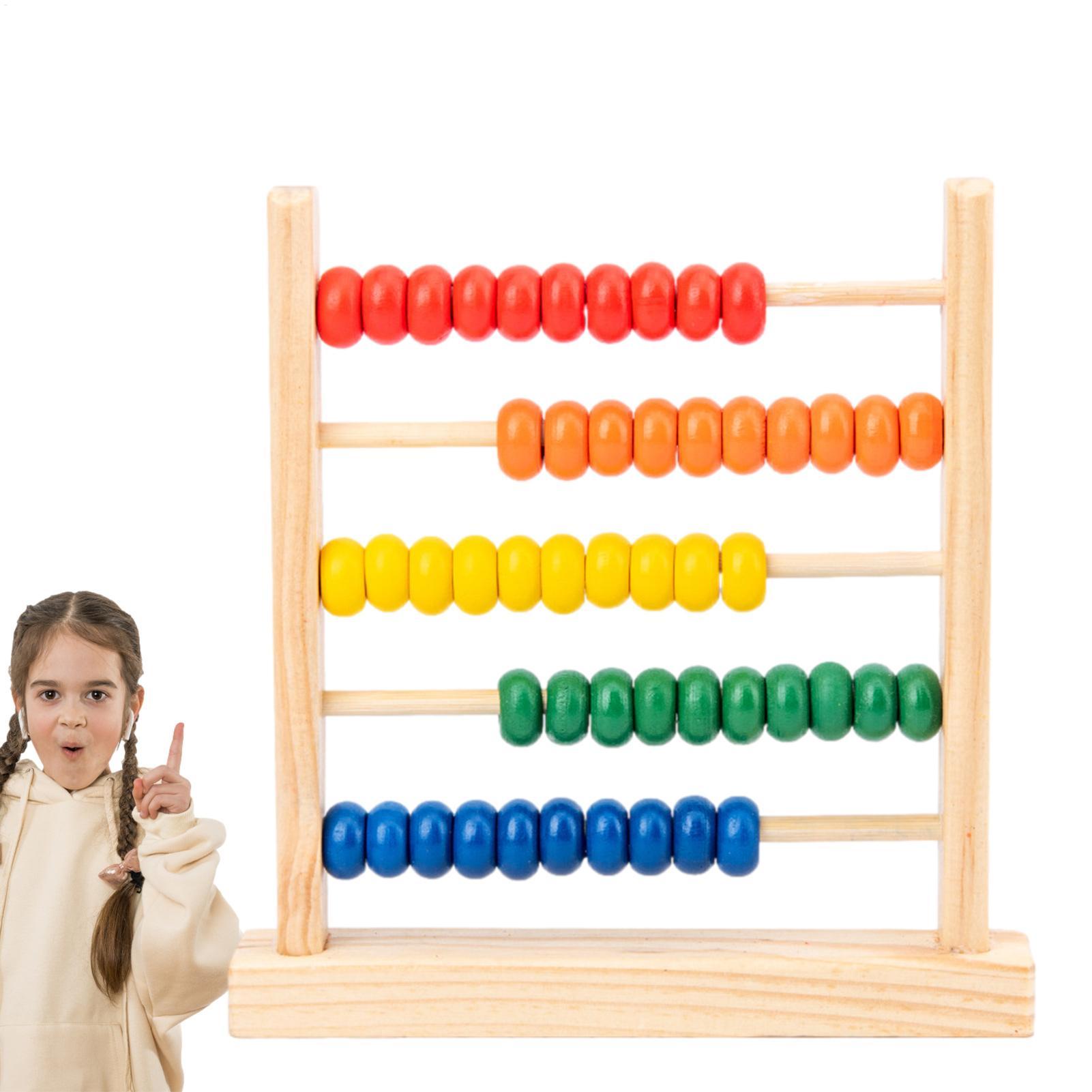 Ábaco de Madeira: Brinquedo Ed - Abacus Counting Bead avaliação e preço