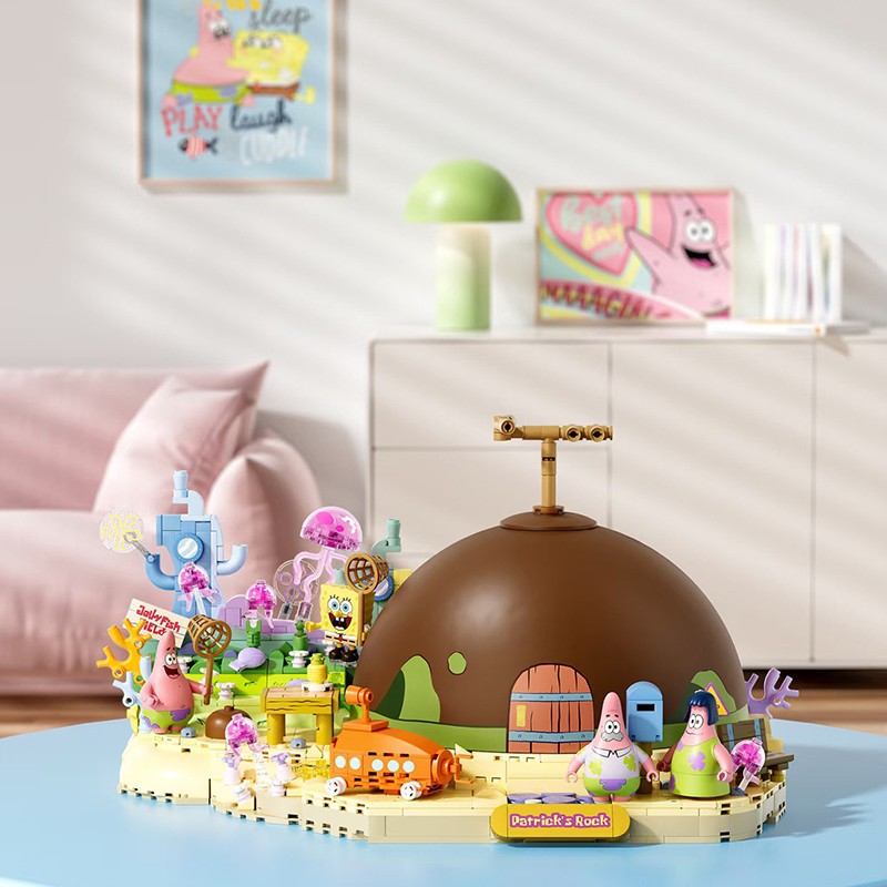 Bob Esponja Patrick Star Rock  - Kids Education Toys avaliação e preço