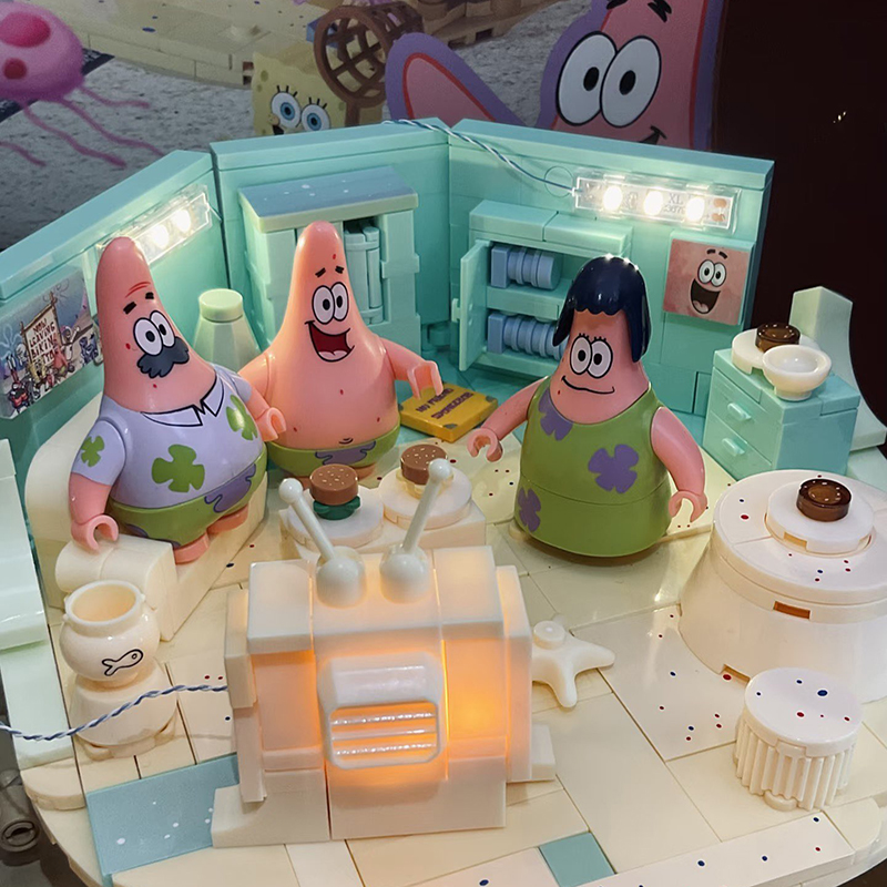 Bob Esponja Patrick Star Rock  - Kids Education Toys avaliação e preço