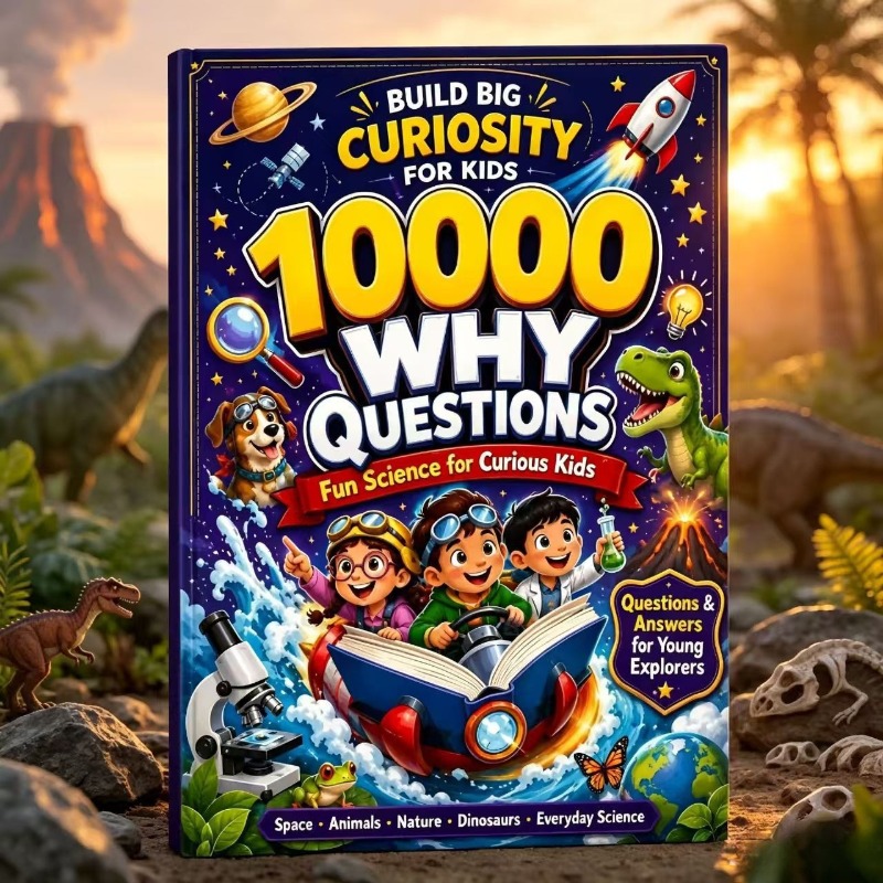 10.000 Perguntas Porquê: Livro - Kids Education Questions avaliação e preço