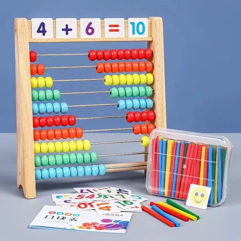 Brinquedo de contagem de madei - Abacus Counting Bead avaliação e preço