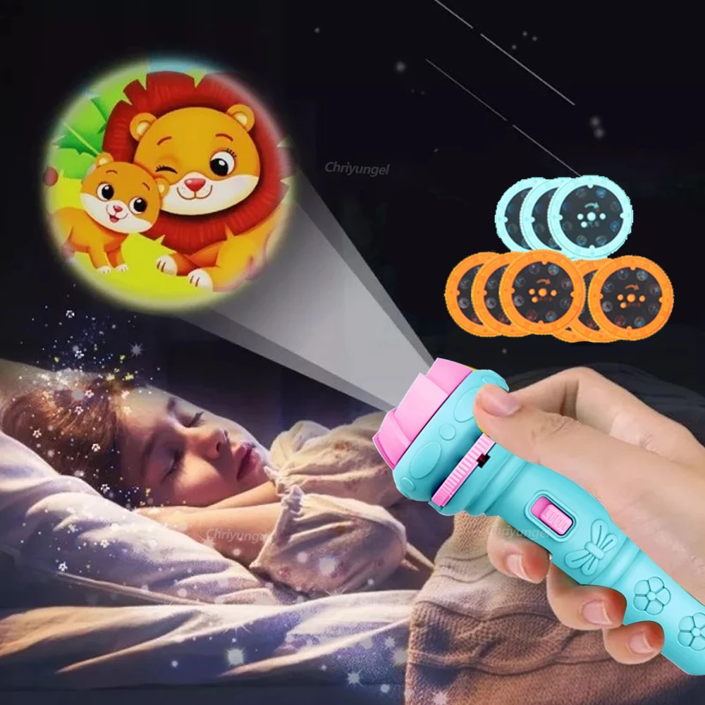 Crianças projetor lanterna com - Kids Education Images avaliação e preço