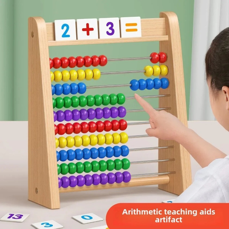 Ábaco de Madeira Educacional:  - Abacus Counting Bead avaliação e preço