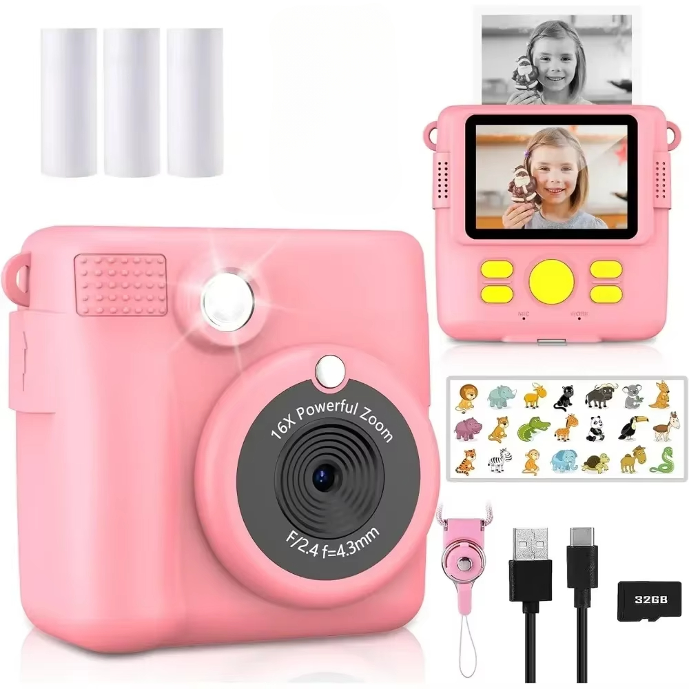 Câmera de impressão instantâne - Kids Education Images avaliação e preço
