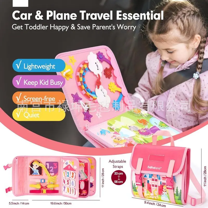 Princess Montessori Felt Busy  - Kids Education Toys avaliação e preço