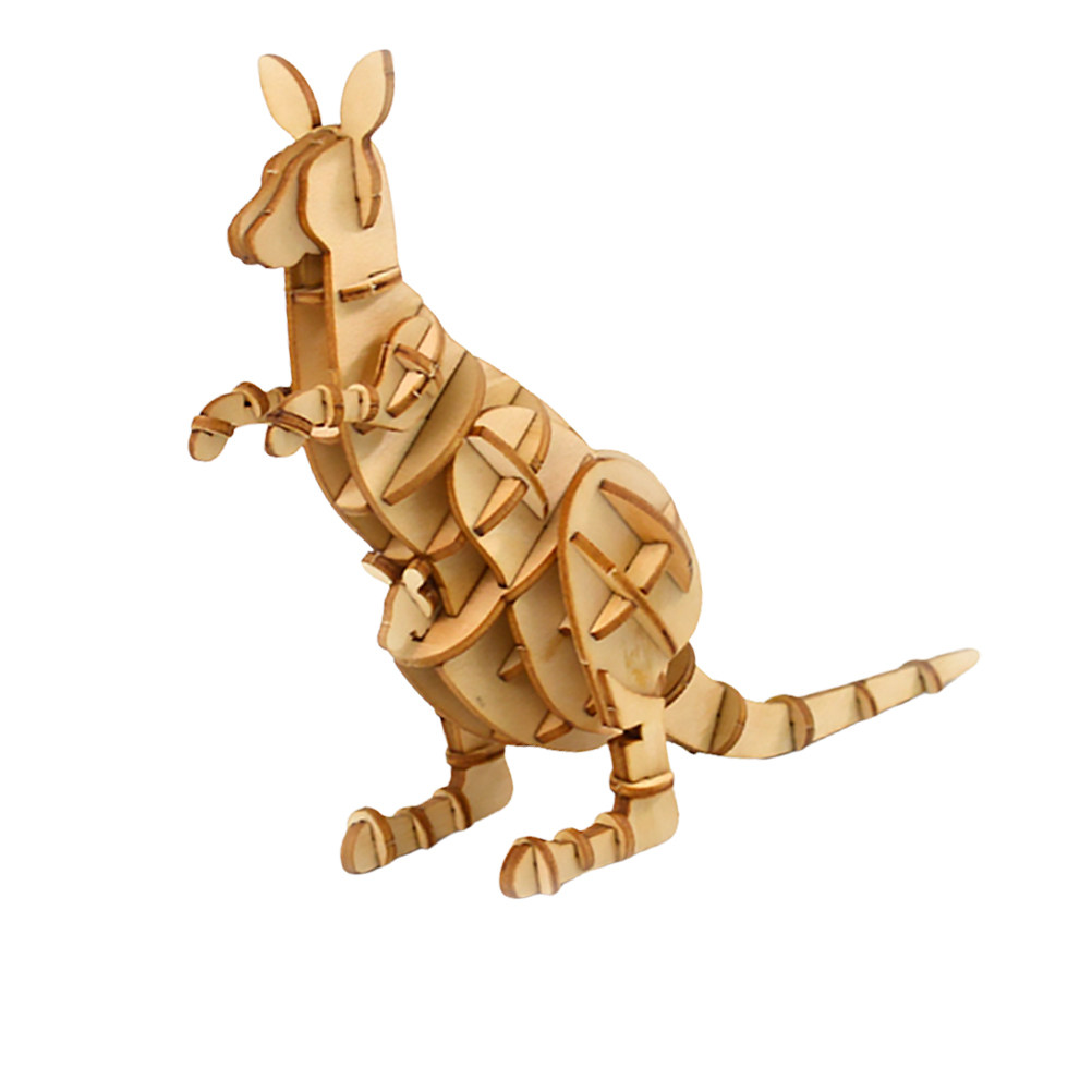 Quebra-Cabeça de Madeira 3D de - Kangaroo Kids Education avaliação e preço