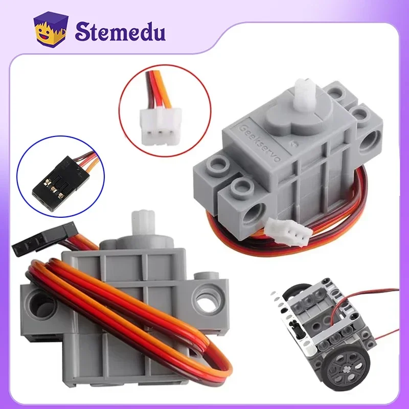Servo motor geek cinza program - Kids Education Degree avaliação e preço